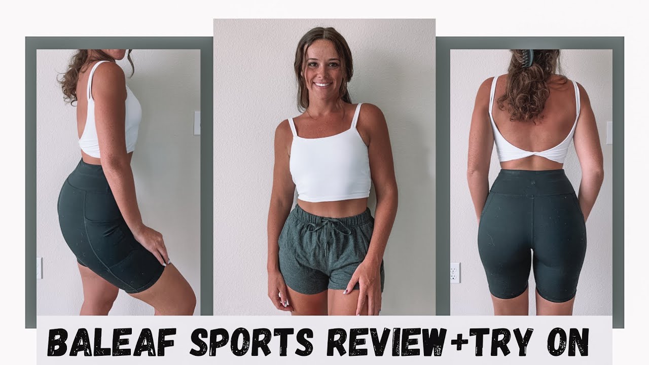 BALEAF SPORTS Legging Review & TryOn YouTube