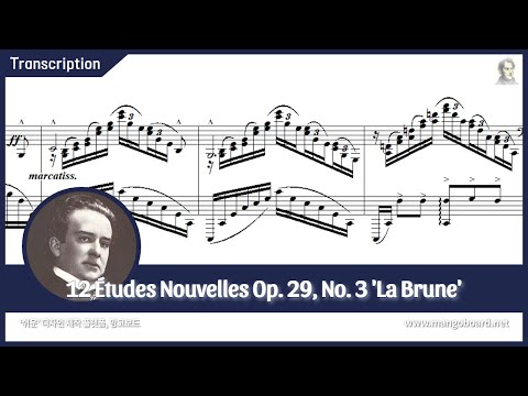 Sergei Bortkiewicz - 12 Études Nouvelles Op. 29, No. 3 'La Brune'