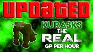 Kurasks: The REAL UPDATED GP Per Hour [RGP Update]