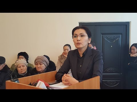 Дело А.Саляновой: Вынесение приговора в Бишкекском городском суде