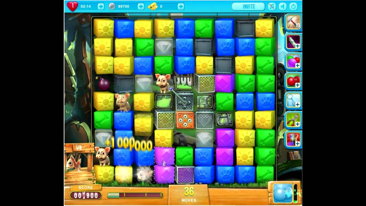 Pet Rescue Saga level 612 no hammers 😈 ►TOBIAS DEAMON◄