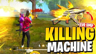 NEW EVO UMP MAX GAMEPLAY | പൊളി സാധനം 🔥 [Solo Vs Squad] FreeFire Malayalam