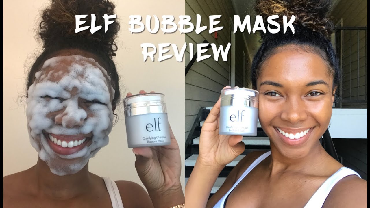 hjort Celebrity jeans ELF Bubble Mask Review (Does it Work?) - YouTube