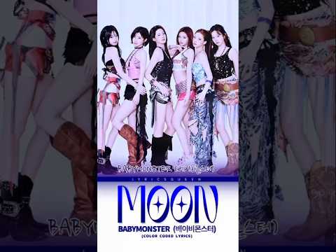 🌙Moon - Babymonster🔥#songlyrics #trending #viral #fyp #kpop #babymonster #monstiez #shorts