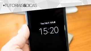 Como Mudar o Relógio da Tela de Bloqueio no Android 12