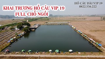 #câu_đài Hồ Câu VIP 19 Khai Trương full Chỗ @PHUCHAFISHING