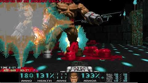 Doom 2 Newt MAP 1 UV-MAX [TAS] in 6:29