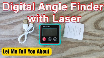 Niefarg Digital Angle Finder Review | 3-in-1 Level, Protractor & Laser Tool