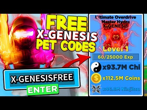 Secret Infinite Free X Genesis Pet Codes In Ninja Legends Roblox Super Broken Youtube - how to add morph buttons to roblox game hydra