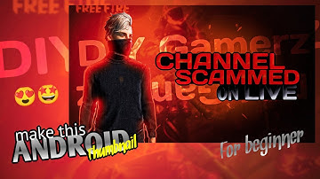 How To make Free Fire Thumbnail On Android | Free Fire Thumbnail Tutorial