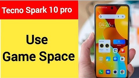 How to use game space, Tecno Spark 10 pro me game turbo on kaise karen