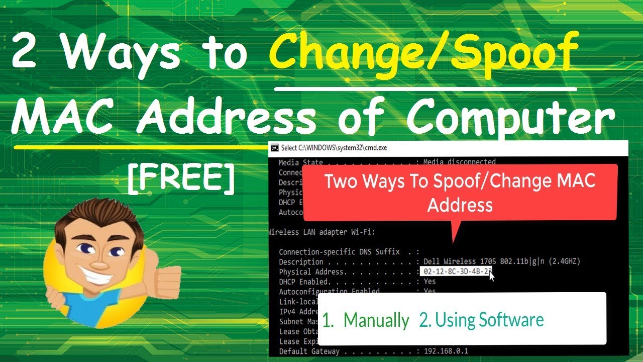 Mac address spoof android apps