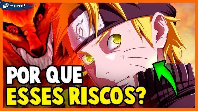 MISTÉRIO!! POR QUE NARUTO TEM RISCOS NO ROSTO? 