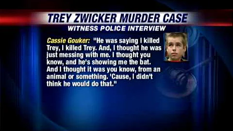 Eyewitness account surfaces in Trey Zwicker slaying