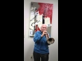 Cicci santucci playing his warburton trumpet mouthpiece