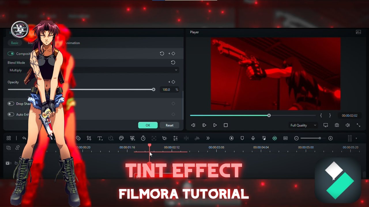 Colour Tint Effect || Filmora Tutorial - YouTube