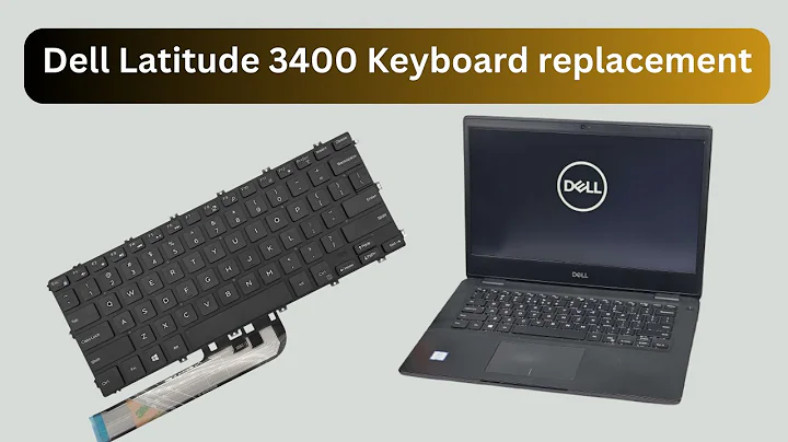 Replace Your DELL LATITUDE 3400 Keyboard I Detailed video I Dell Laptop I Full Video