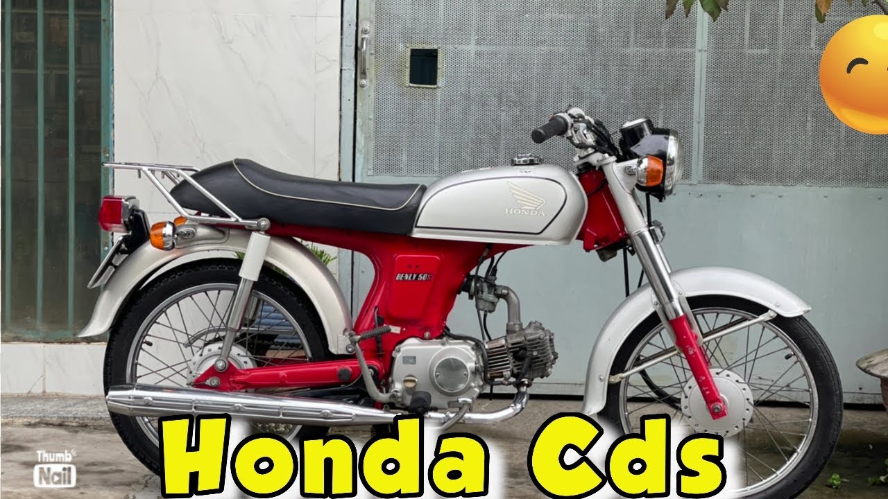 Honda cds đỏ bạc tinh khôi về phố xe đã bán  YouTube