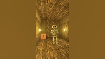 Realistic Minecraft Skeleton Encounter #blender #animation #minecraft