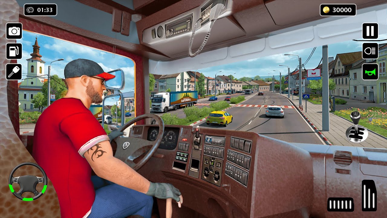 Real Euro Truck Driving Simulator 2020 MOD APK cover