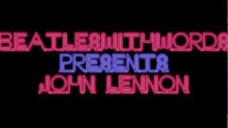 Peggy Sue John Lennon Sings Buddy Holly Highest Quality Audio