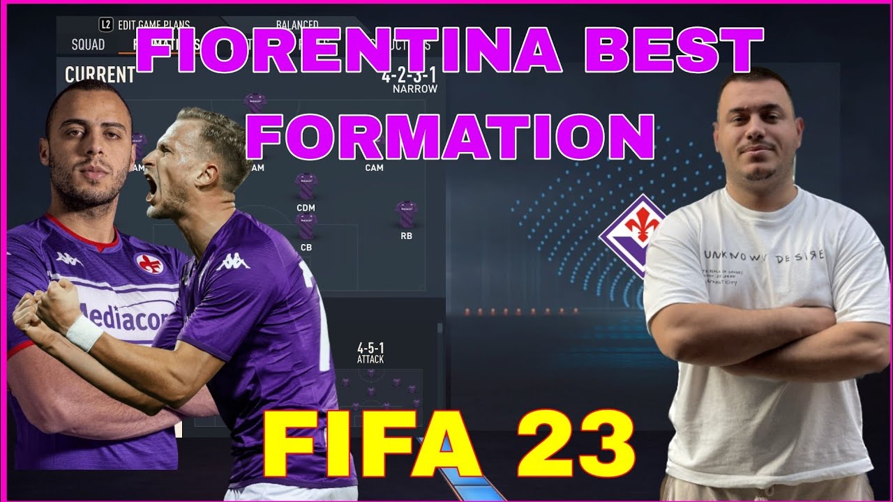 FIORENTINA - BEST FORMATION, CUSTOM TACTICS & PLAYER INSTRUCTIONS! FIFA 23