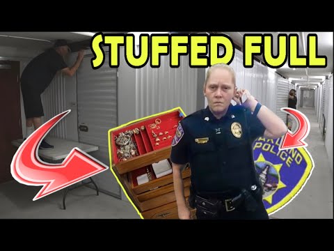 HOARDER COP STORAGE STUFFED W/ TREASURE i bought an abandoned storage unit and found gold adventure