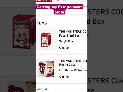 Popmart First Order#themonsters