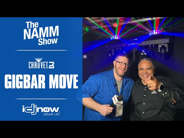 Chauvet DJ GigBAR Move Announced at Winter NAMM 2020 - The Hub