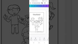 Kindness Coloring Book. Available on Amazon #inspirekindness  #activitiesforkids #booktok