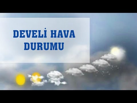 Develi Hava Durumu