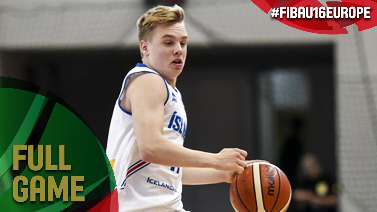 Bulgaria v Iceland Full Game Classification 1314 FIBA U16