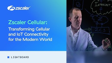 Zscaler Cellular: Transforming Cellular and IoT Connectivity for the Modern World