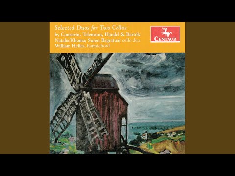 在 YouTube 上观看 Sonata for 2 Violins and Harpsichord (arr. for 2 cellos and harpsichord) : IV. Allegro