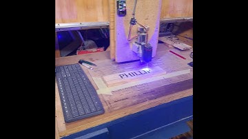 Amazing diy cnc laser bar sign engraved #creative #cncmachine #viralshort #woodworking #cnclaser