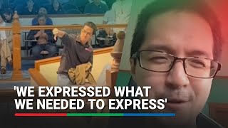 Kiko Aquinodee Explains Gesture During Senate Vote On Vp Sara Impeachment Abscbn News