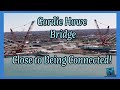 Witness the spectacular construction of the gordie howe bridge from above