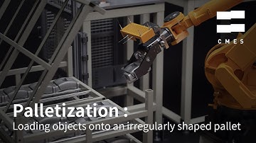 CMES Robotics - Random Palletization / 물류자동화 물류로봇