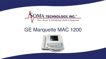GE Marquette MAC 1200 - EKG Machine - Soma Tech Intl