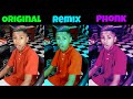 Jingle Bells - Brazilian kid Original vs Phonk vs Remix