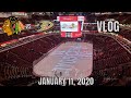 Chicago Blackhawks Game Vlog - 01/11/2020