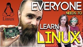 EVERYONE needs to learn LINUX  ft. Raspberry Pi 4