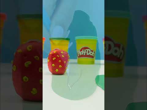 Creando una fresa de plastilina con niños 🍓👐