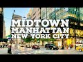 ⁴ᴷ⁶⁰ Walking Around Midtown Manhattan New York City | Narrated Livestream