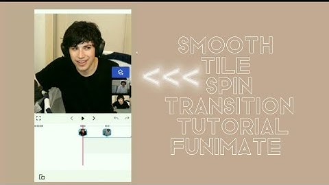 smooth tile spin transition tutorial || Funimate