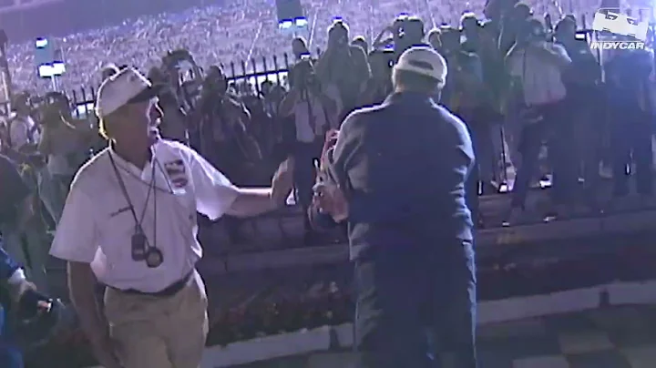 A.J. Foyt slaps Arie Luyendyk