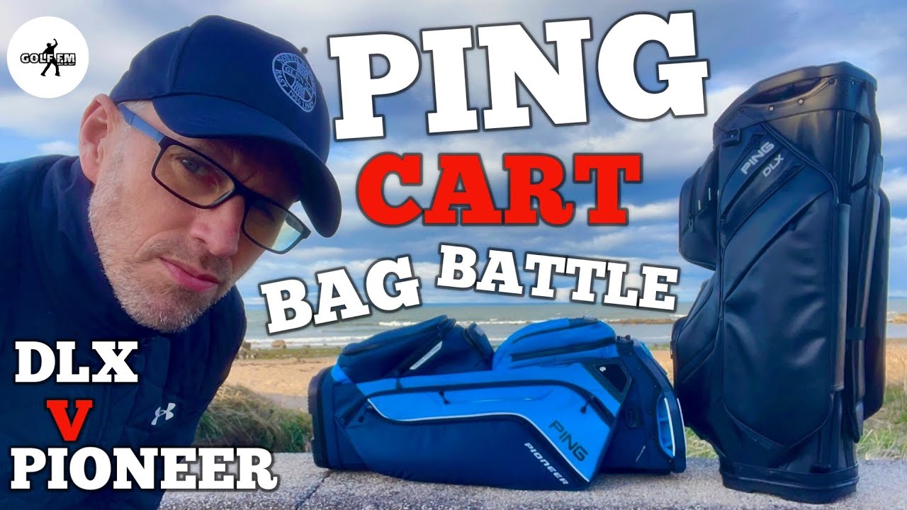Сумка-тележка PING PIONEER против сумки-тележки PING DLX, 2025