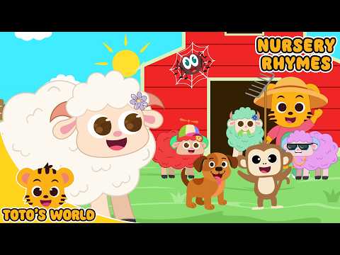 Sheep Go Jumping + more | 🐮 Animal Songs For Kids 🐸 | Toto's World | Little Mascots Nursery Rhymes