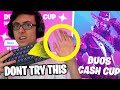 I Played The Duo Cash Cup But WITHOUT KEYCAPS... (Don&#39;t Try This)