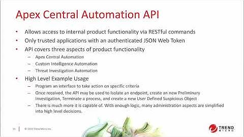 Apex One   Apex Central Support Webinar
